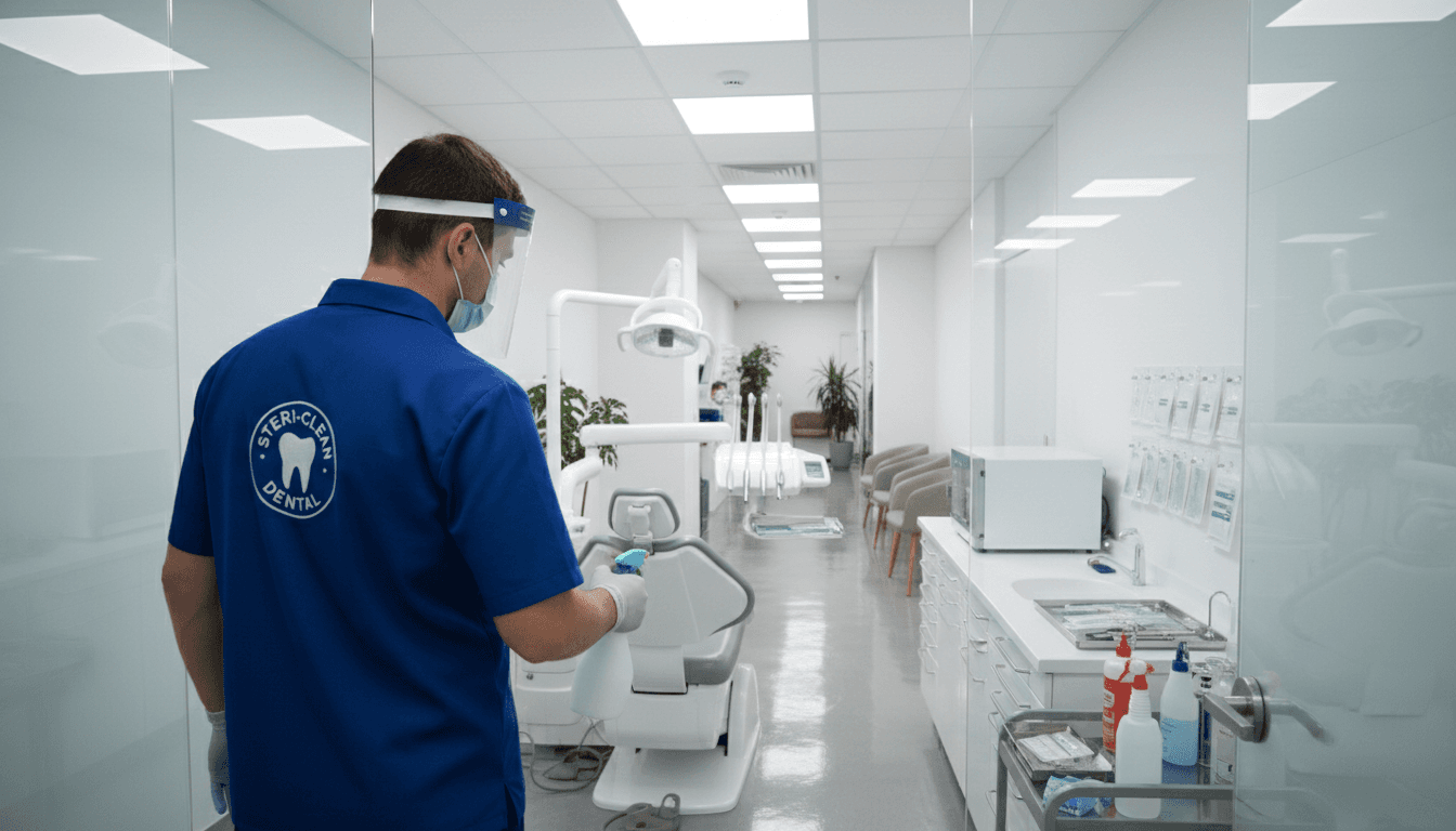 Calgary dental office cleaning