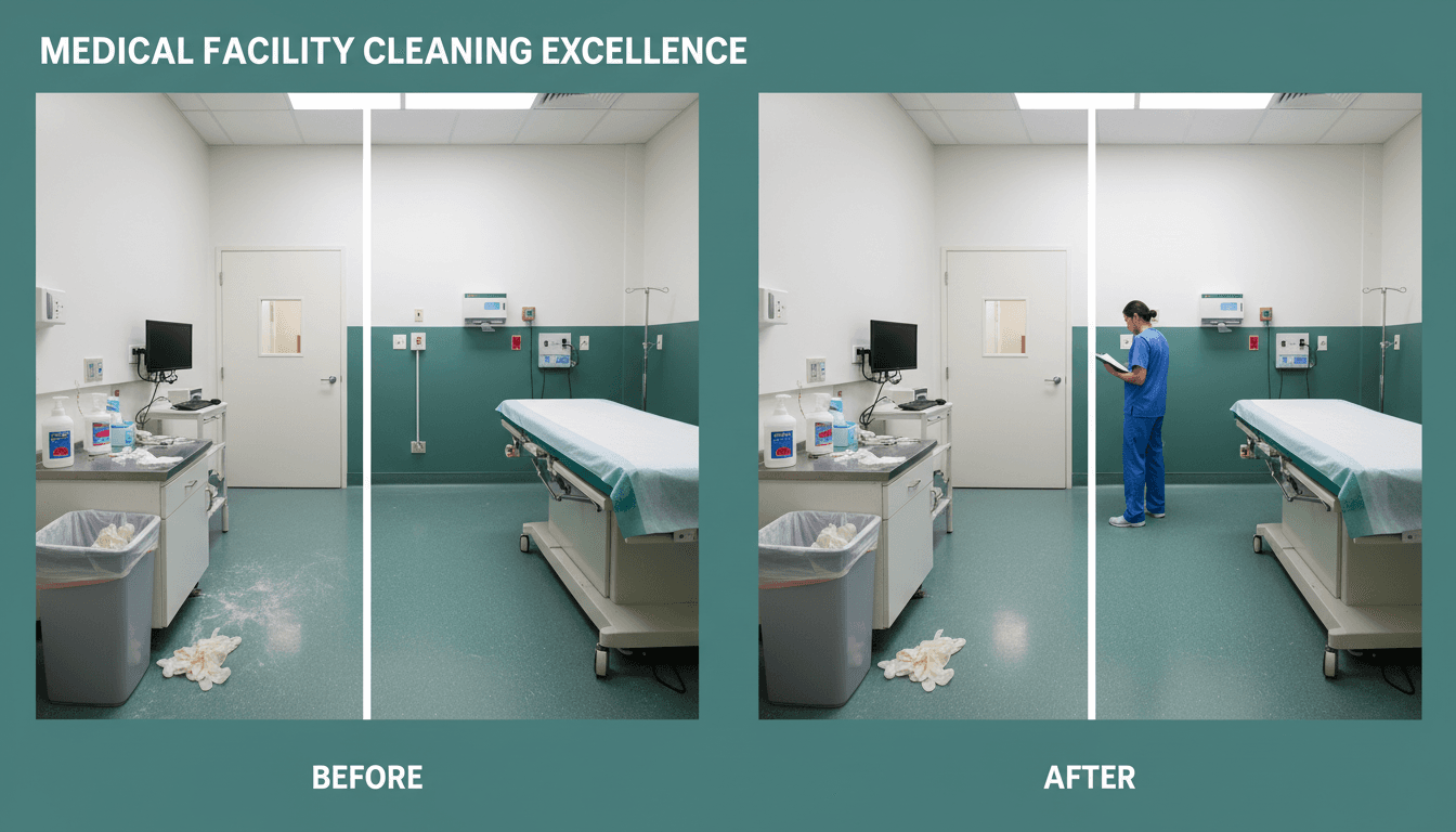 Examination Room Before and After