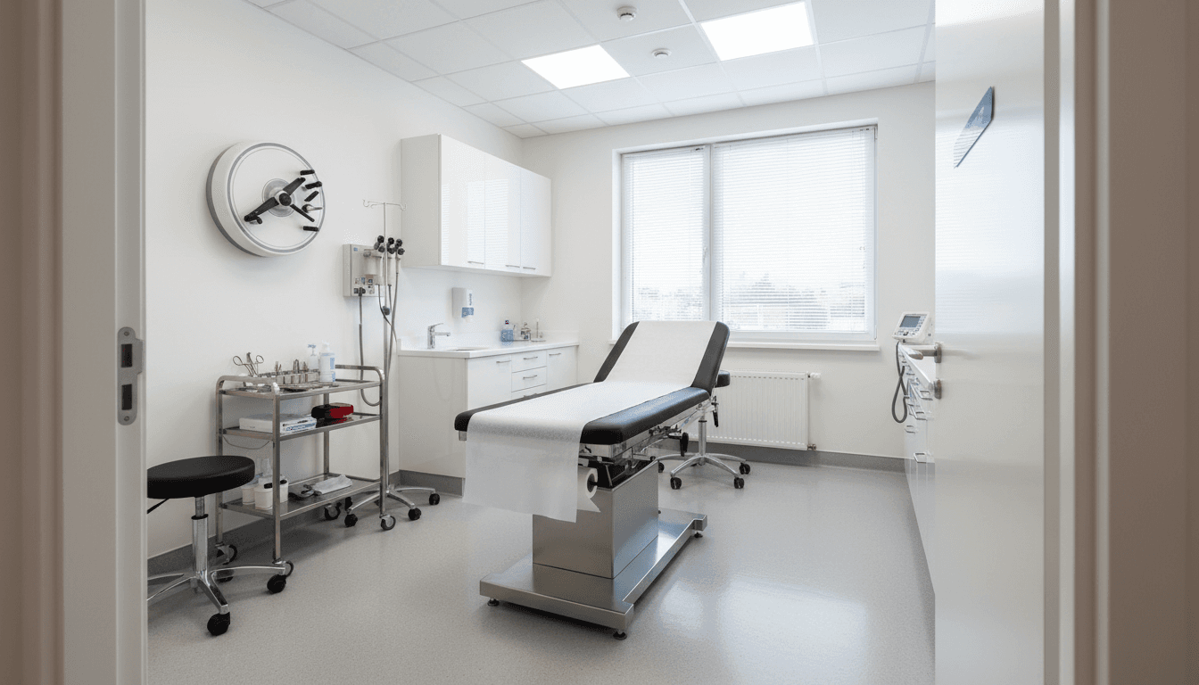 Our standards - pristine exam room