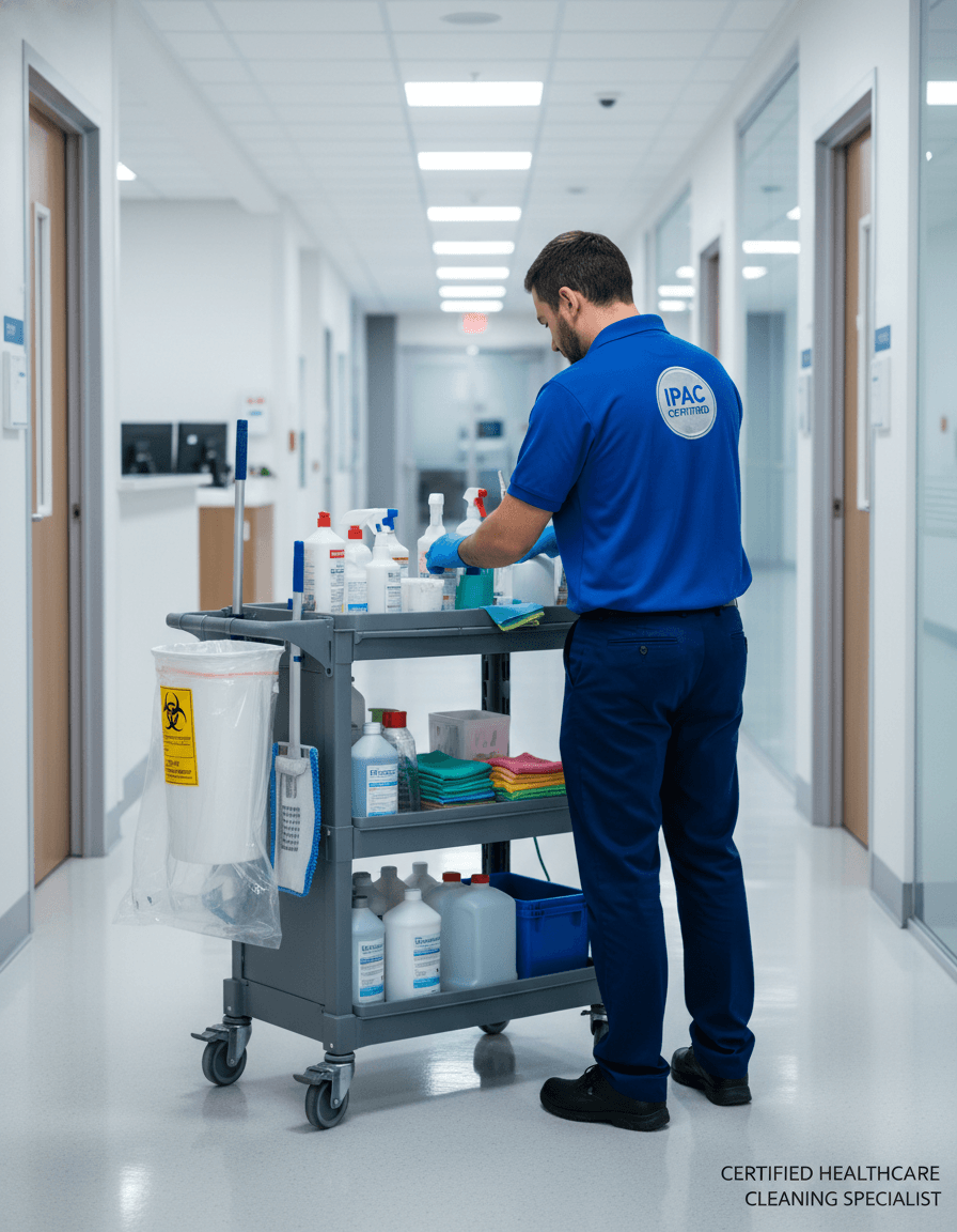 IPAC Certified Airdrie cleaning team